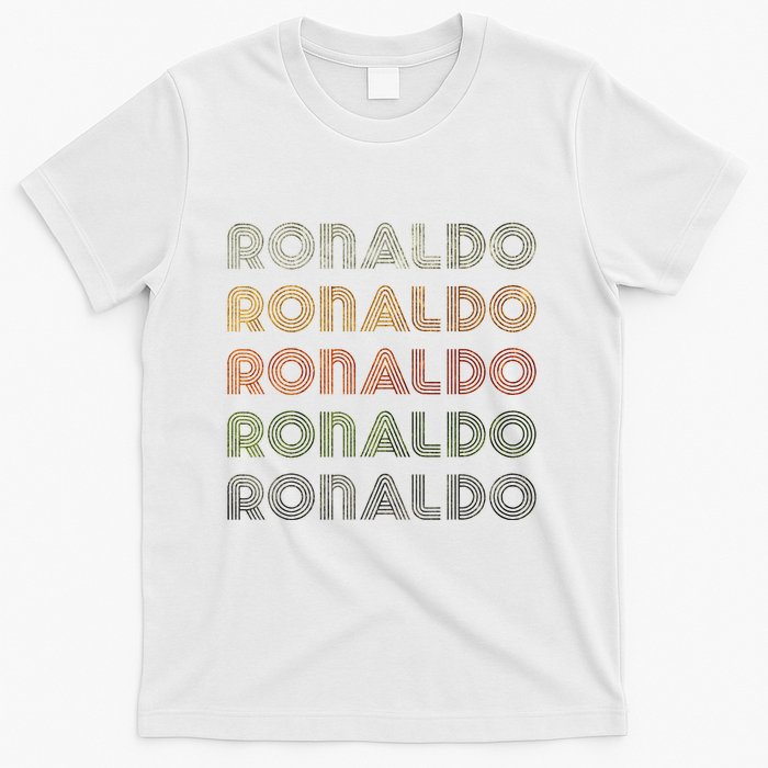 Love Heart R.O.N.A.L.D.O Grunge Style Black R.O.N.A.L.Do T-Shirt