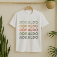 Love Heart R.O.N.A.L.D.O Grunge Style Black R.O.N.A.L.Do T-Shirt