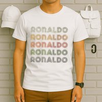 Love Heart R.O.N.A.L.D.O Grunge Style Black R.O.N.A.L.Do T-Shirt
