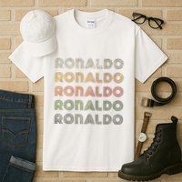 Love Heart R.O.N.A.L.D.O Grunge Style Black R.O.N.A.L.Do Tall T-Shirt