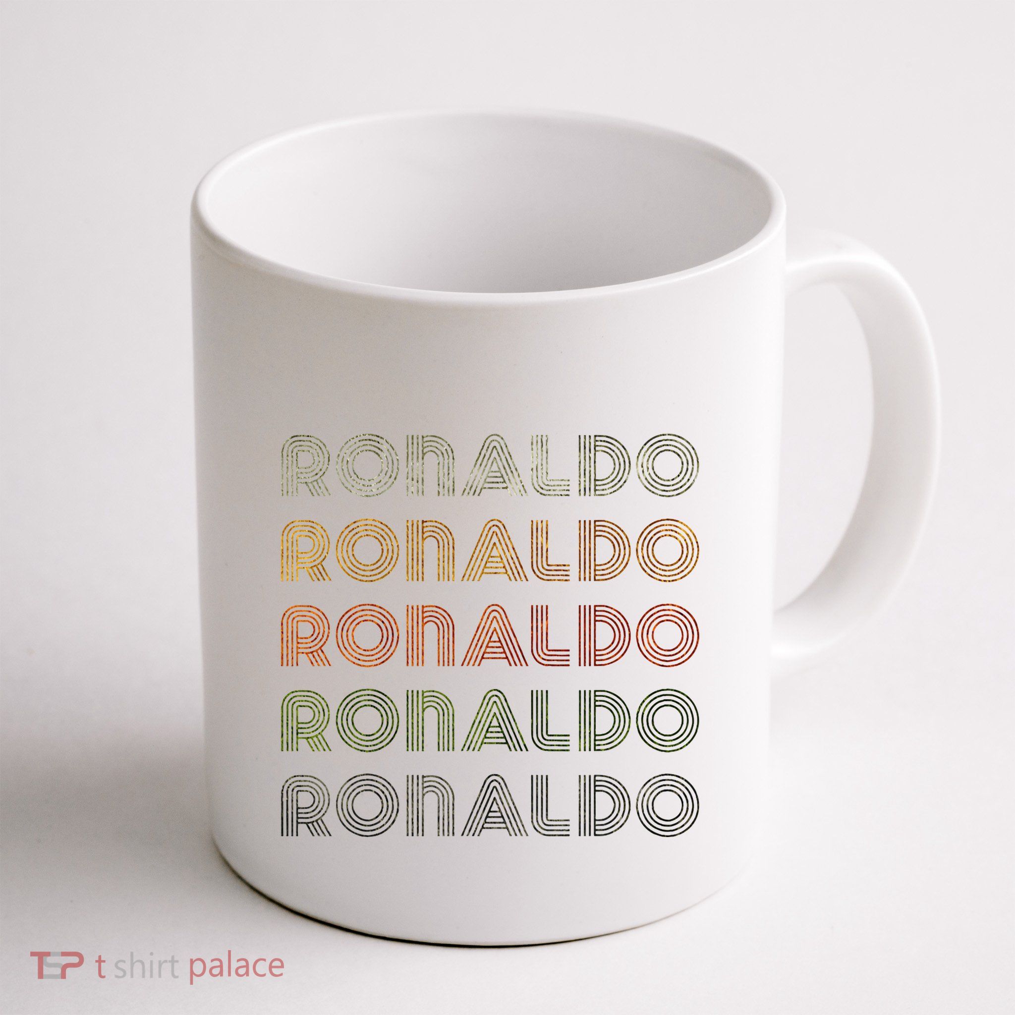 Love Heart R.O.N.A.L.D.O Grunge Style Black R.O.N.A.L.Do Mug