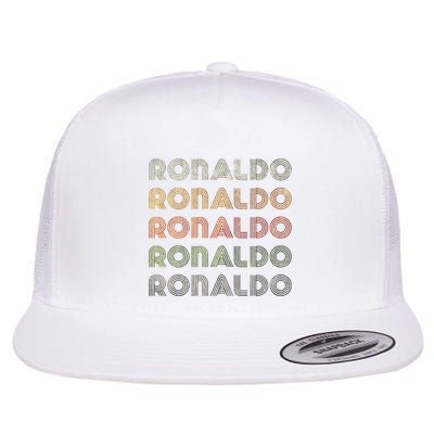 Love Heart R.O.N.A.L.D.O Grunge Style Black R.O.N.A.L.Do Flatbill Hat