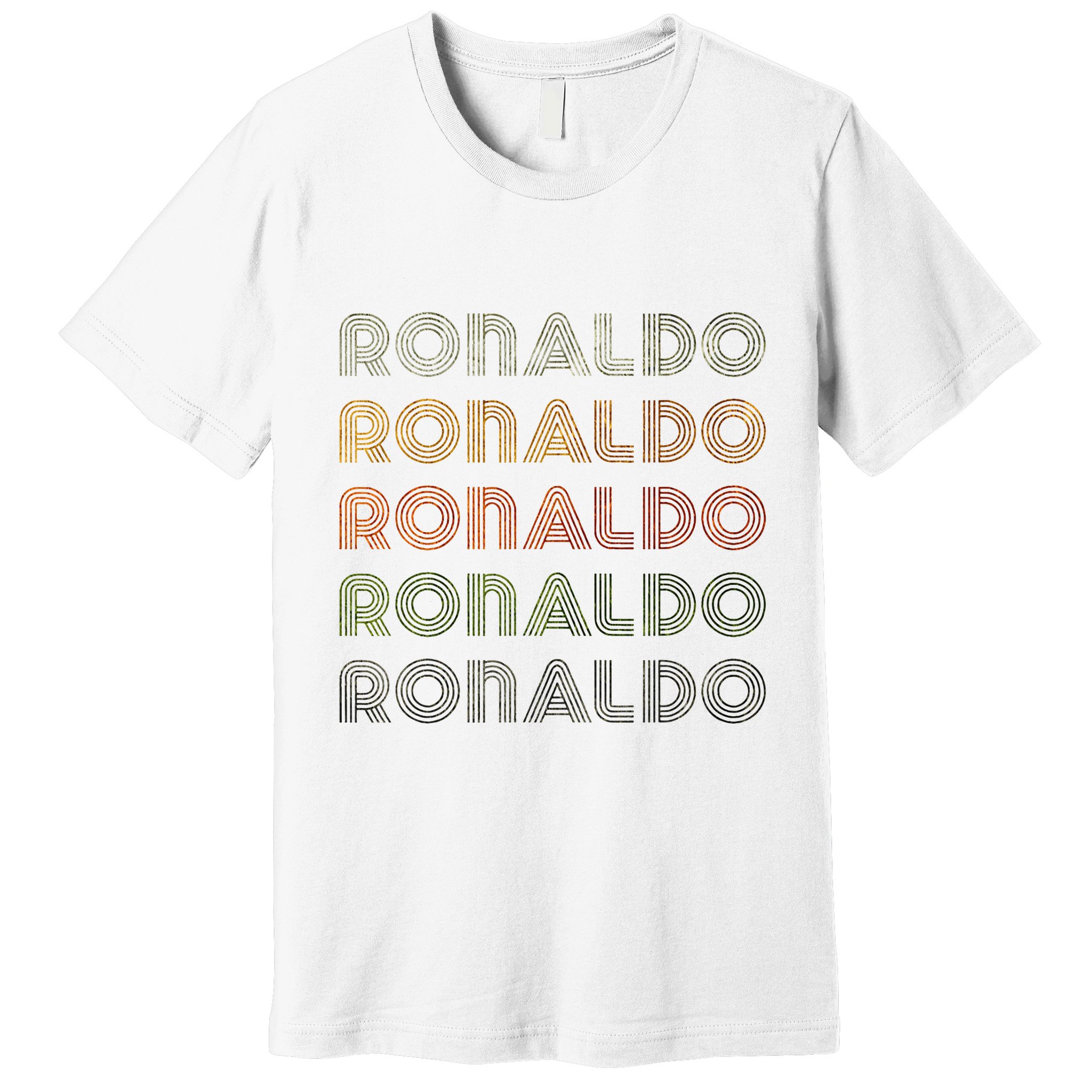 Love Heart R.O.N.A.L.D.O Grunge Style Black R.O.N.A.L.Do Premium T-Shirt