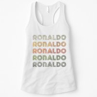 Love Heart R.O.N.A.L.D.O Grunge Style Black R.O.N.A.L.Do Womens Tank Top