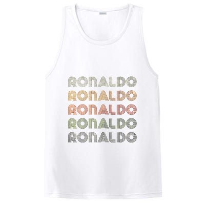 Love Heart R.O.N.A.L.D.O Grunge Style Black R.O.N.A.L.Do PosiCharge Competitor Tank