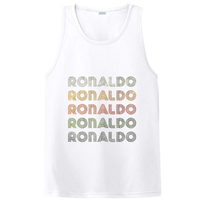 Love Heart R.O.N.A.L.D.O Grunge Style Black R.O.N.A.L.Do PosiCharge Competitor Tank