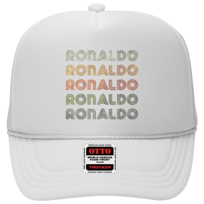 Love Heart R.O.N.A.L.D.O Grunge Style Black R.O.N.A.L.Do Trucker Hat