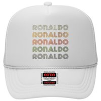 Love Heart R.O.N.A.L.D.O Grunge Style Black R.O.N.A.L.Do Hat