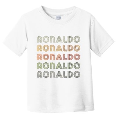 Love Heart R.O.N.A.L.D.O Grunge Style Black R.O.N.A.L.Do Toddler T-Shirt