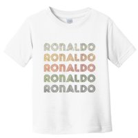 Love Heart R.O.N.A.L.D.O Grunge Style Black R.O.N.A.L.Do Toddler T-Shirt