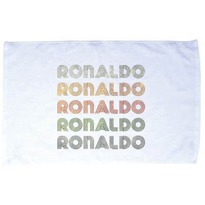 Love Heart R.O.N.A.L.D.O Grunge Style Black R.O.N.A.L.Do Microfiber Hand Towel
