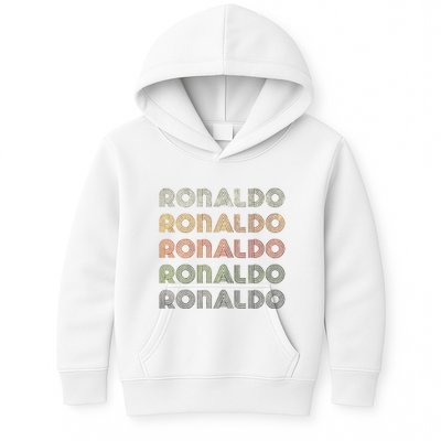 Love Heart R.O.N.A.L.D.O Grunge Style Black R.O.N.A.L.Do Kids Hoodie