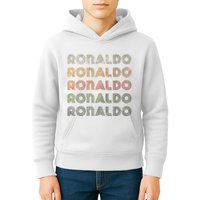 Love Heart R.O.N.A.L.D.O Grunge Style Black R.O.N.A.L.Do Kids Hoodie