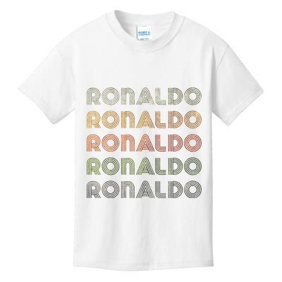 Love Heart R.O.N.A.L.D.O Grunge Style Black R.O.N.A.L.Do Kids T-Shirt