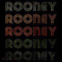 Love Heart Rooney Grunge Vintage Style Black Rooney Tall T-Shirt