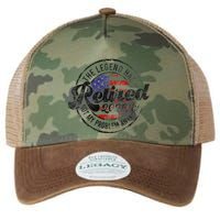 Legend Has Retired 2025 Not My Problem Anymore Retirement Gift Legacy Tie Dye Trucker Hat