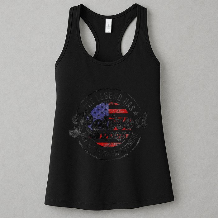 Legend Has Retired 2025 Not My Problem Anymore Retirement Gift Womens Tank Top