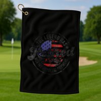 Legend Has Retired 2025 Not My Problem Anymore Retirement Gift Golf Towel