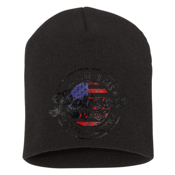 Legend Has Retired 2025 Not My Problem Anymore Retirement Gift Short Acrylic Beanie