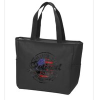 Legend Has Retired 2025 Not My Problem Anymore Retirement Gift Zip Tote Bag