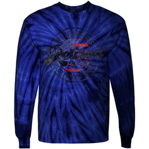 Legend Has Retired 2025 Not My Problem Anymore Retirement Gift Tie-Dye Long Sleeve Shirt