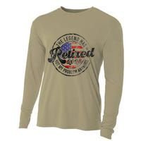 Legend Has Retired 2025 Not My Problem Anymore Retirement Gift Cooling Performance Long Sleeve Crew