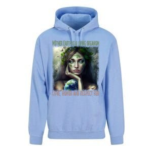 Love Honor Respect Your Mother Earth Gift Unisex Surf Hoodie