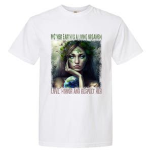 Love Honor Respect Your Mother Earth Gift Garment-Dyed Heavyweight T-Shirt