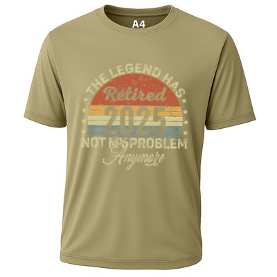 Legend Has Retired 2025 Not My Problem Anymore Retirement Performance Shirt