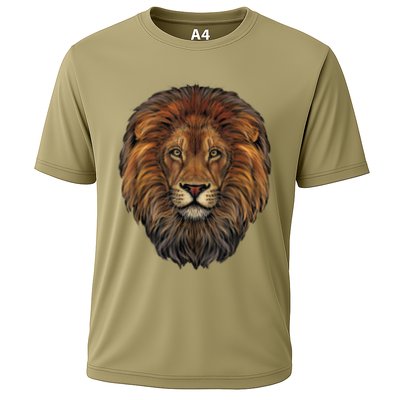 Lion Head Realistic For Lovers Of Lions King African Animal Performance Shirt