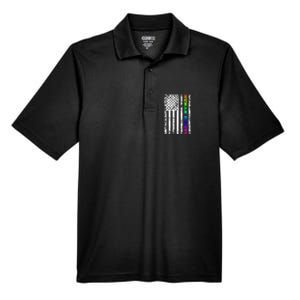 Lgbt Hu Rights Gift Men's Origin Performance Pique Polo