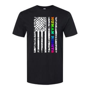 Lgbt Hu Rights Gift Softstyle CVC T-Shirt