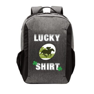 Lucky Horse Race Equestrian Darks Vector Backpack