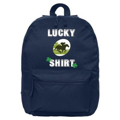 Lucky Horse Race Equestrian Darks 16 in Basic Backpack