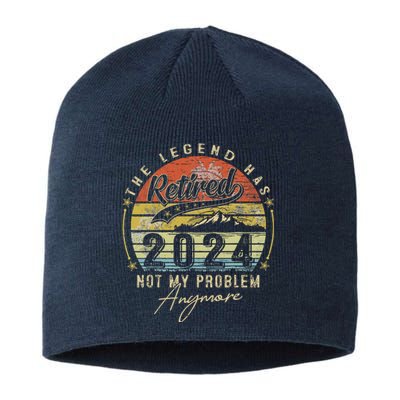 Legend Has Retired 2024 Not My Problem Anymore Retirement Sustainable Beanie