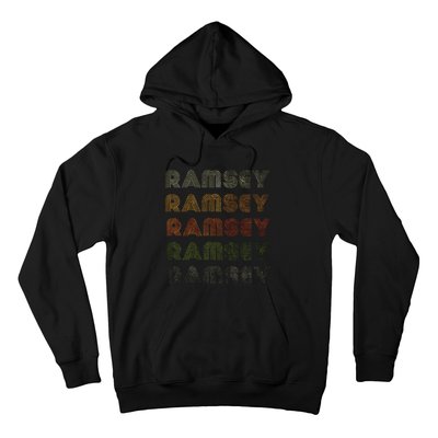 Love Heart Ramsey Grungevintage Style Black Ramsey Hoodie