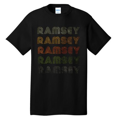 Love Heart Ramsey Grungevintage Style Black Ramsey Tall T-Shirt