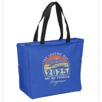 Legend Has Retired 2025 Not My Problem Anymore Zip Tote Bag