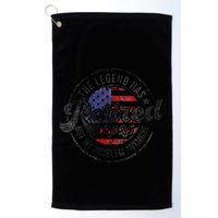 Legend Has Retired 2025 Not My Problem Anymore Retirement Golf Towel