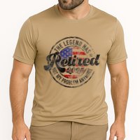 Legend Has Retired 2025 Not My Problem Anymore Retirement Performance Shirt