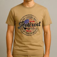 Legend Has Retired 2025 Not My Problem Anymore Retirement T-Shirt