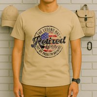 Legend Has Retired 2025 Not My Problem Anymore Retirement T-Shirt