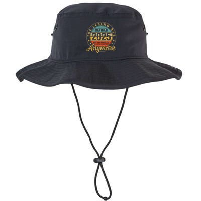 Legend Has Retired 2025 Not My Problem Anymore Retirement Bucket Hat