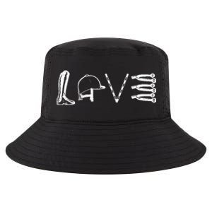 Love Horseback Riding Cool Comfort Performance Bucket Hat