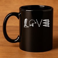 Love Horseback Riding 11oz C Handle Ceramic Mug