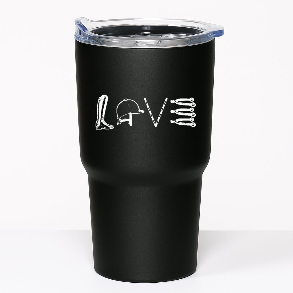 Love Horseback Riding Tumbler