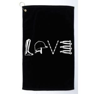 Love Horseback Riding Platinum Collection Golf Towel