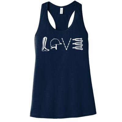 Love Horseback Riding Women's Racerback Tank