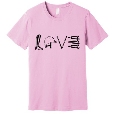 Love Horseback Riding Premium T-Shirt