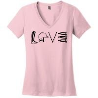 Love Horseback Riding Women's V-Neck T-Shirt